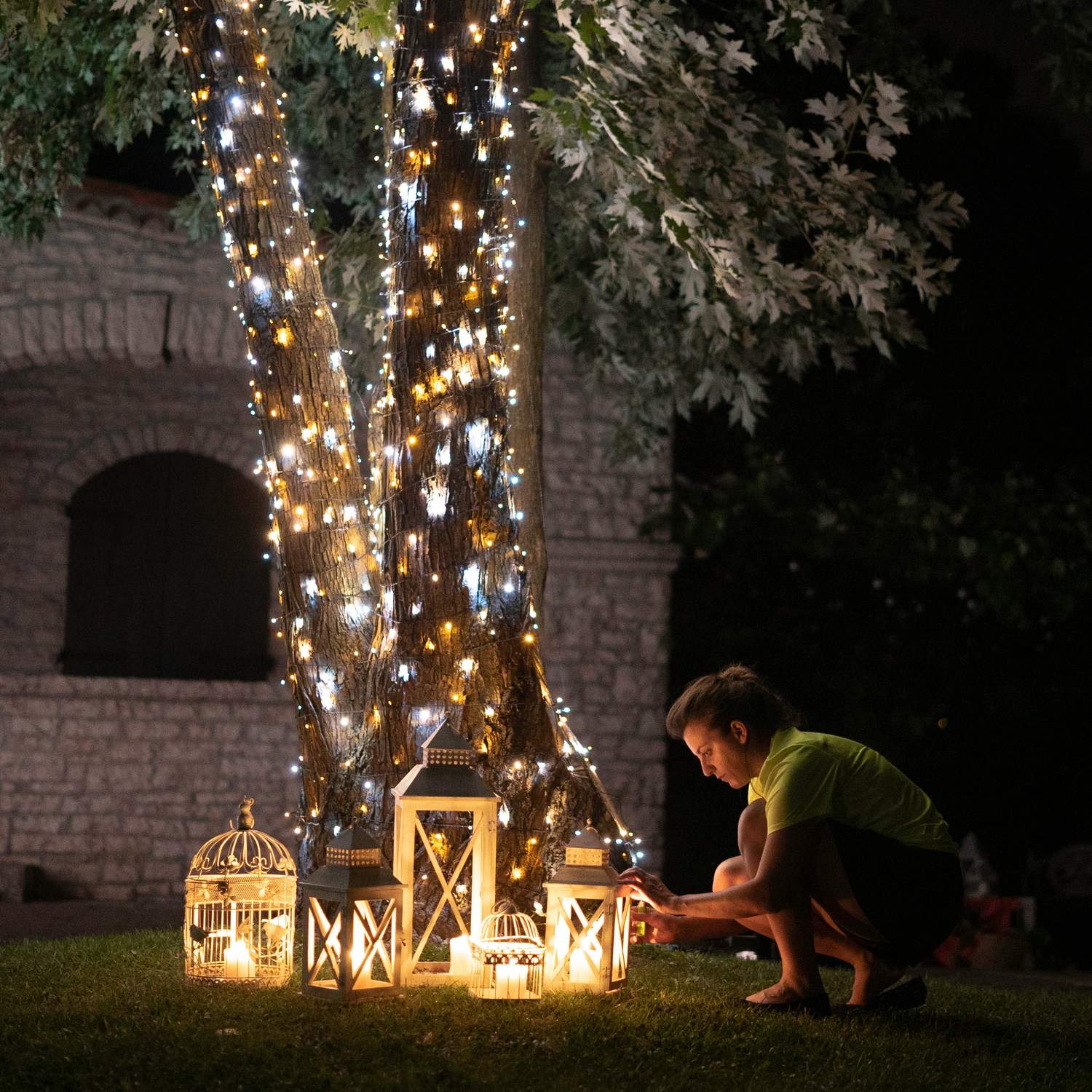 Cluster 400 AWW LEDs Gen.II IP44 Gold Edition