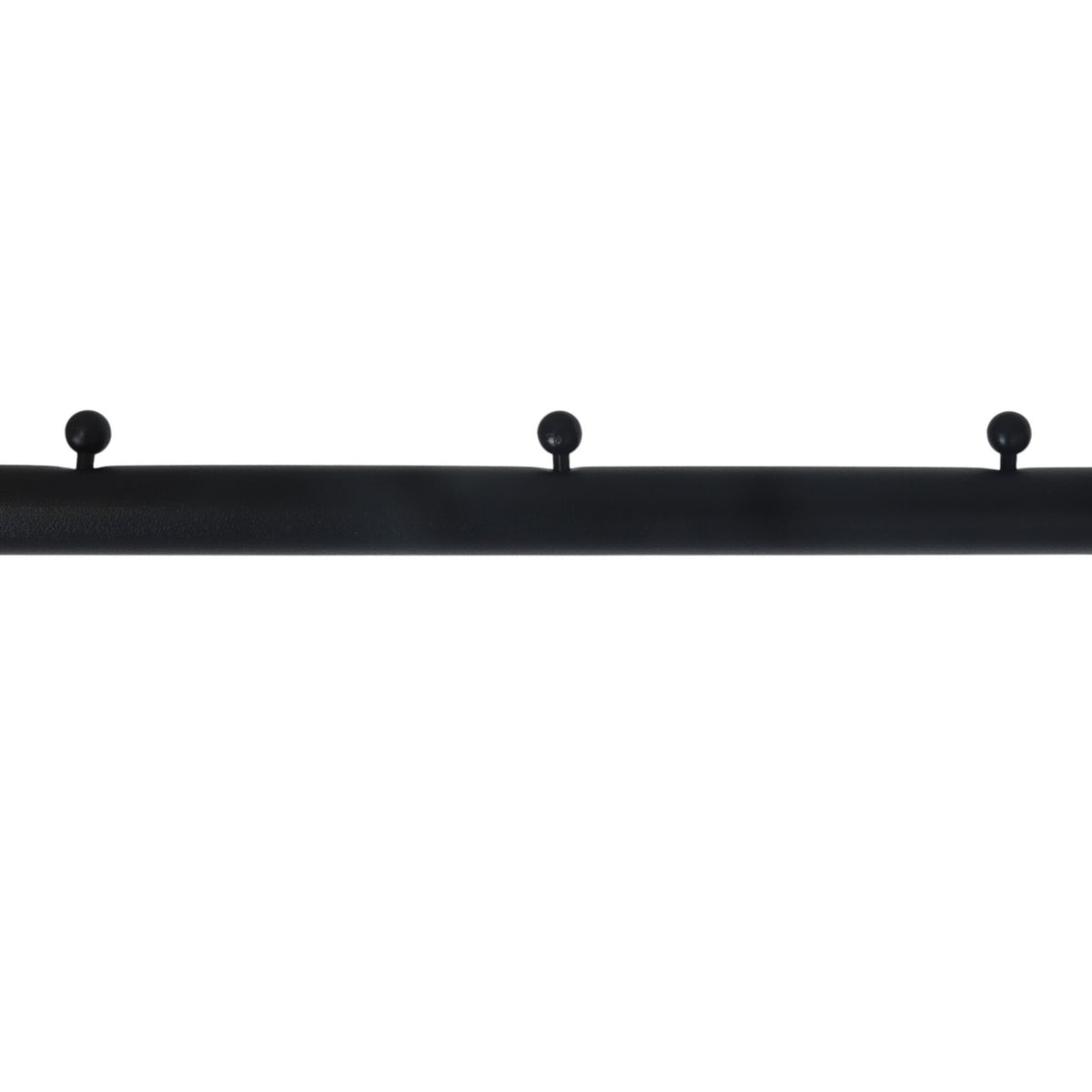 Coat Rack with Shelf and Hooks – Iron, Free-Standing
