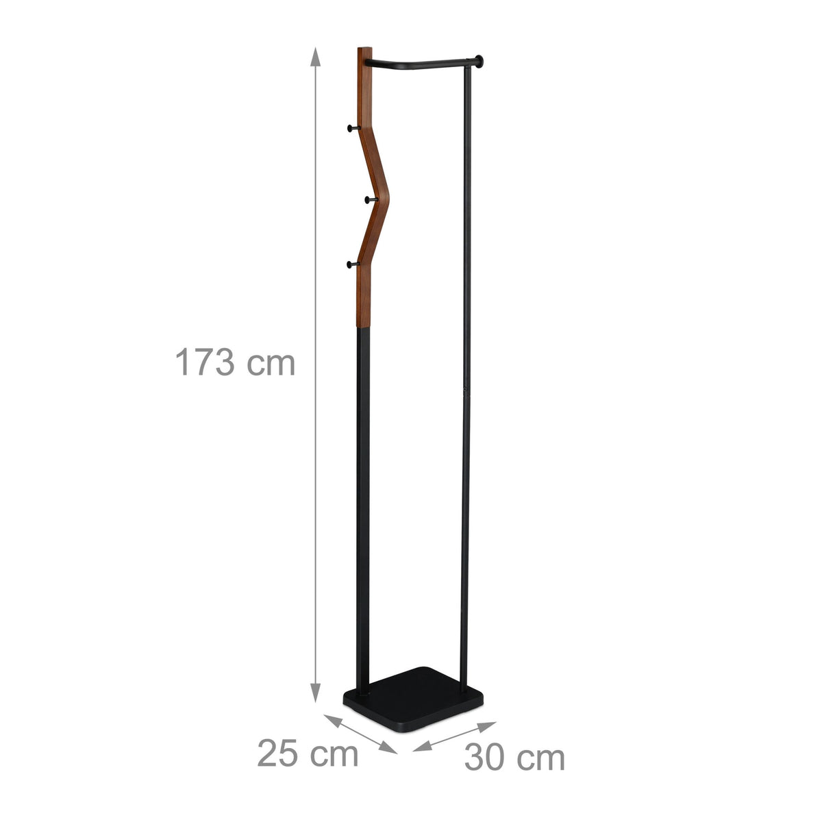 Coat rack Metal &amp; Wood