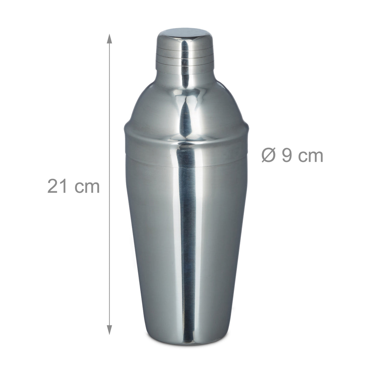Cocktail set stainless steel 5 parts