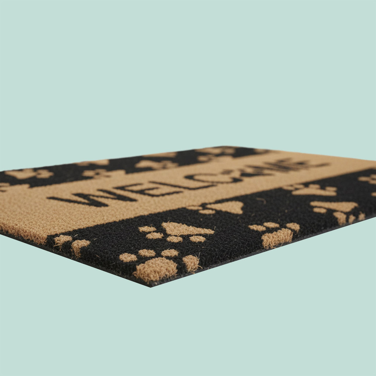 Coconut Doormat, Animal Design, 80x50 cm, Indoor/Outdoor