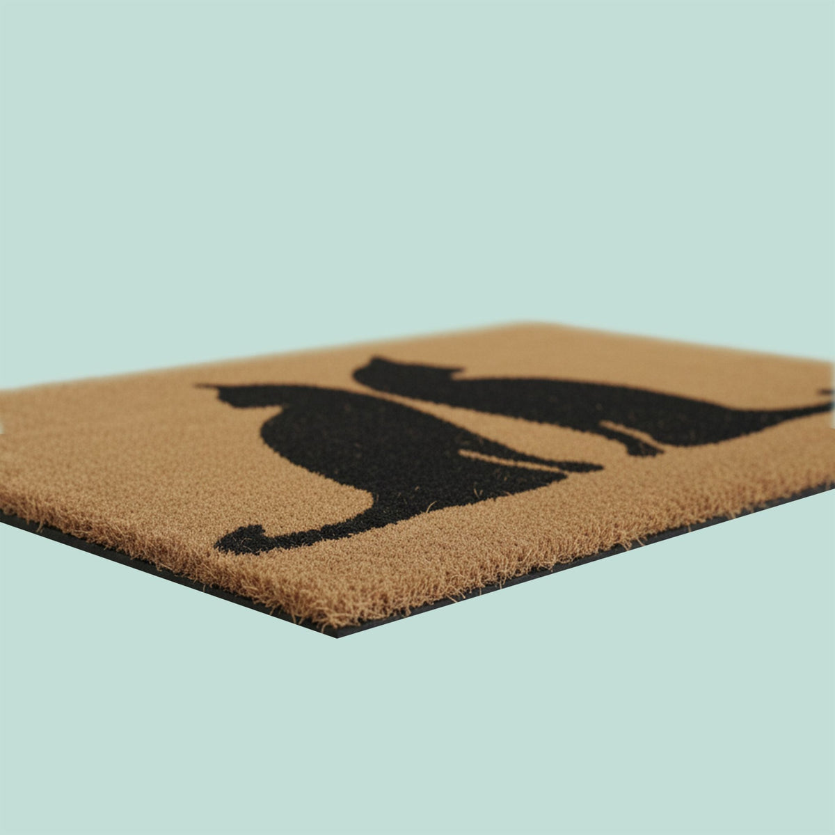 Coconut Doormat, Animal Design, 80x50 cm, Indoor/Outdoor