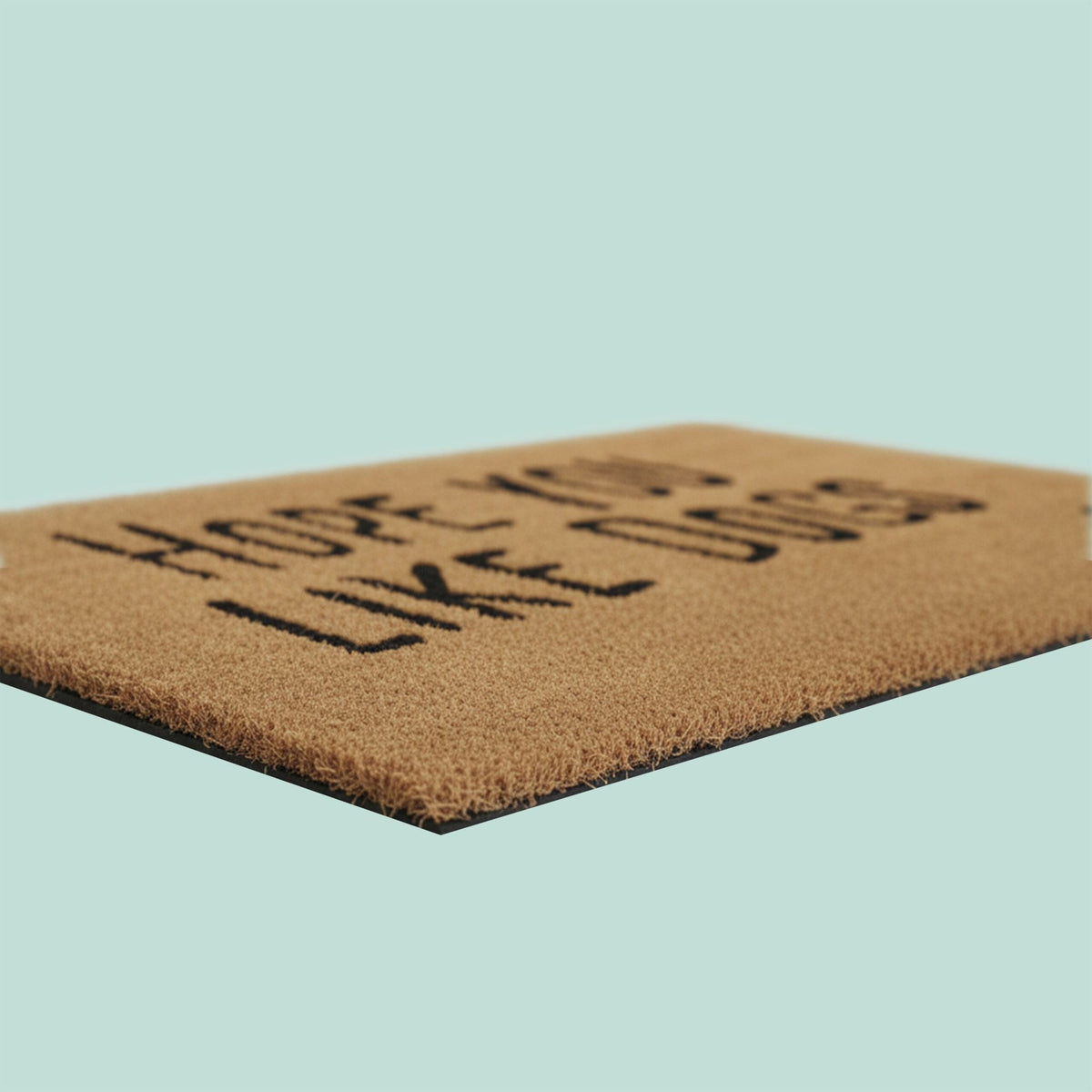 Coconut Fiber Animal Doormat, 80x50 cm, Indoor/Outdoor
