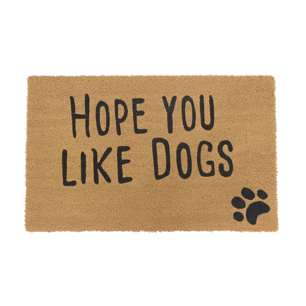 Coconut Fiber Animal Doormat, 80x50 cm, Indoor/Outdoor