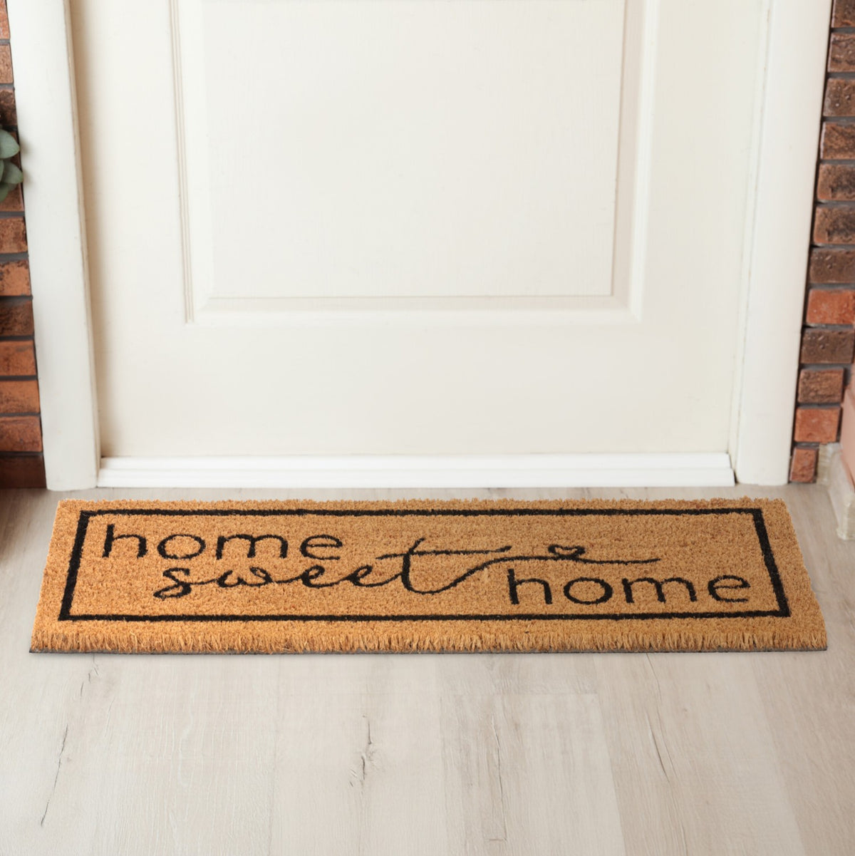 Coconut Fiber Doormat – Home Sweet Home, Indoor/Outdoor