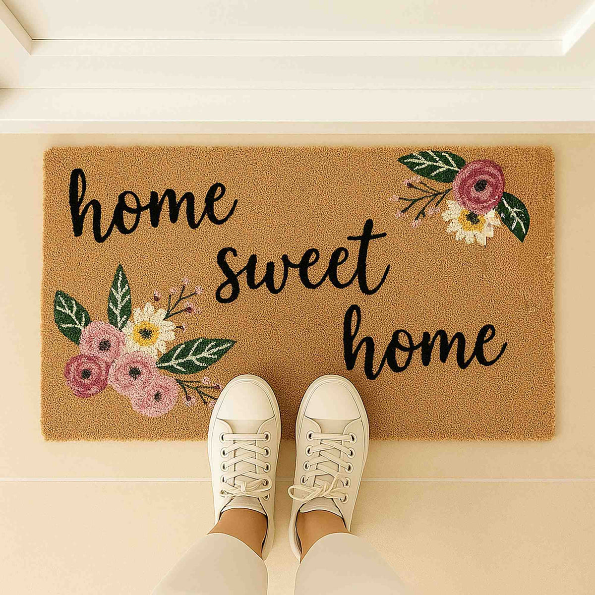 Coconut Fibre Non-Slip Door Mat – Indoor/Outdoor Use