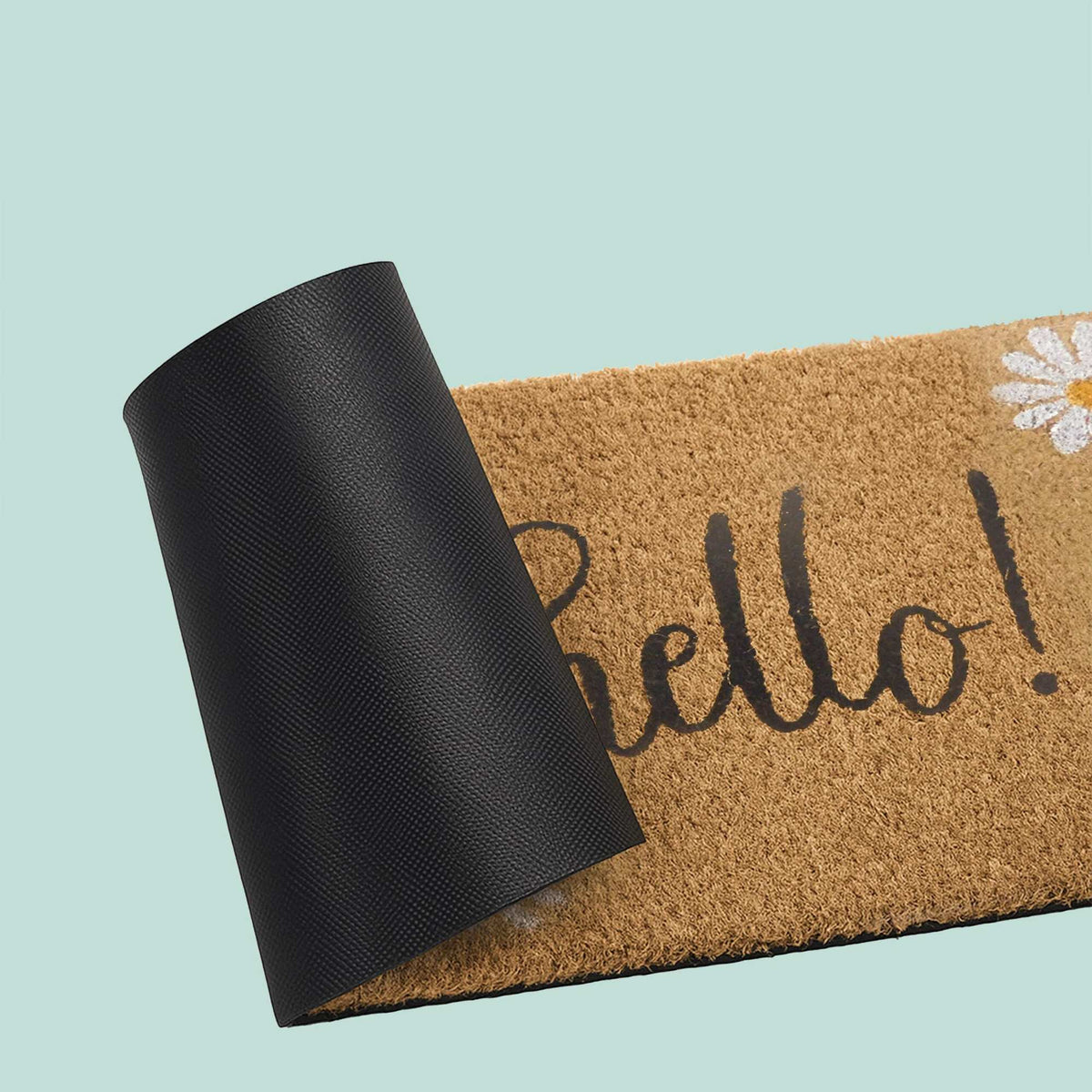 Coconut Fibre Non-Slip Welcome Mat – Indoor/Outdoor Use