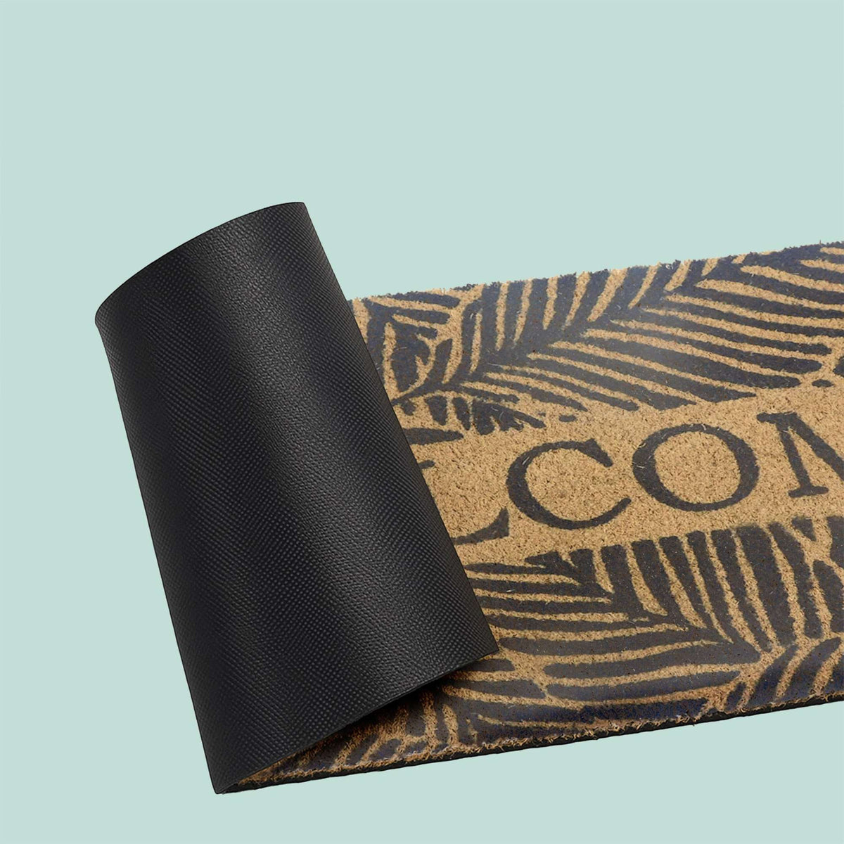 Coconut Fibre Non-Slip Welcome Mat – Indoor/Outdoor Use