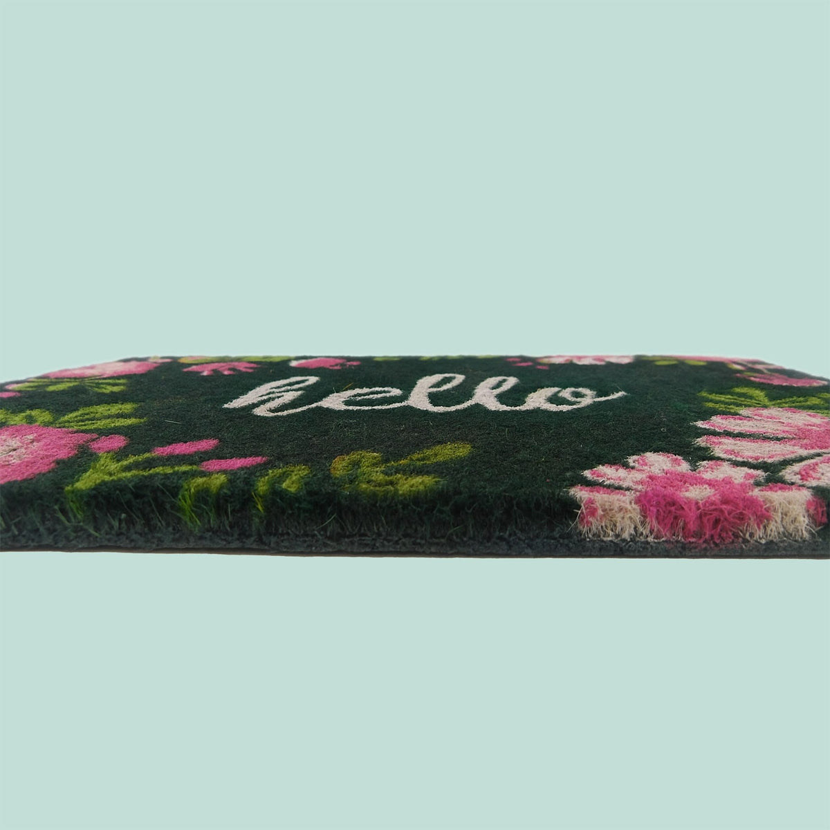 Coconut Fibre Welcome Mat – Non-Slip, Indoor/Outdoor Use