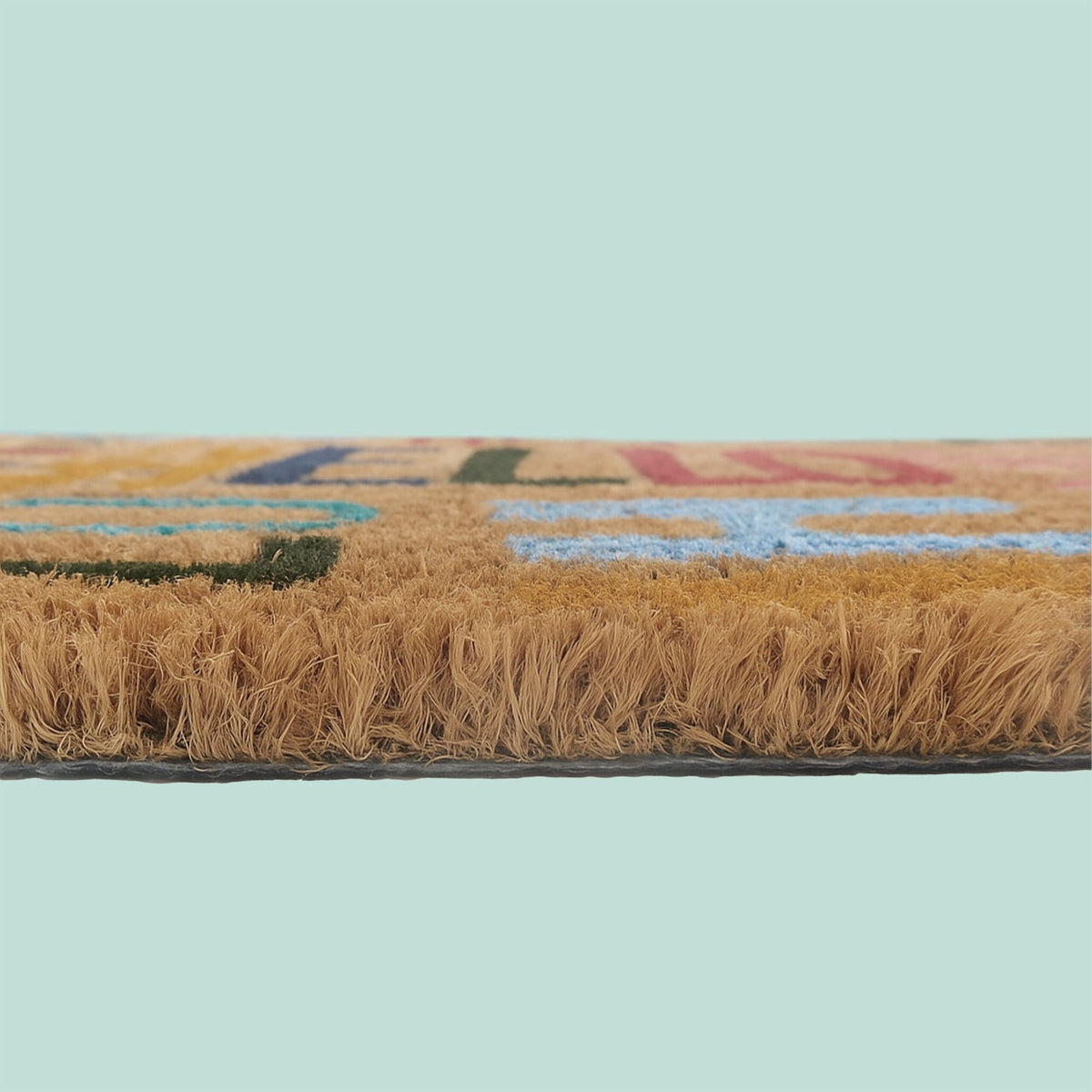 Coconut Fibre Welcome Mat – Non-Slip, Indoor/Outdoor Use