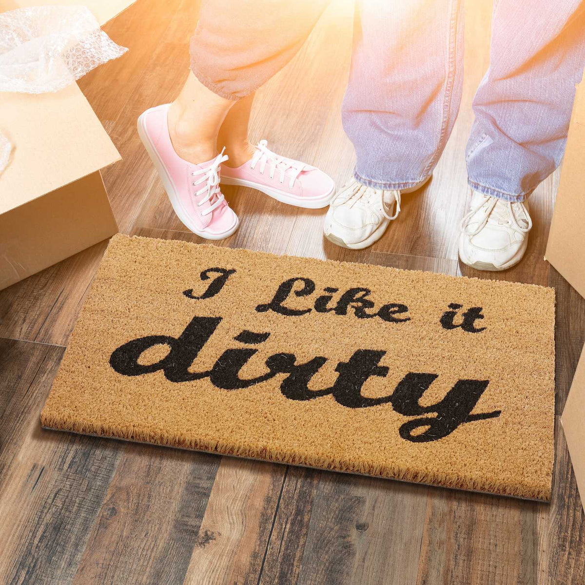 Coconut door mat I like it dirty