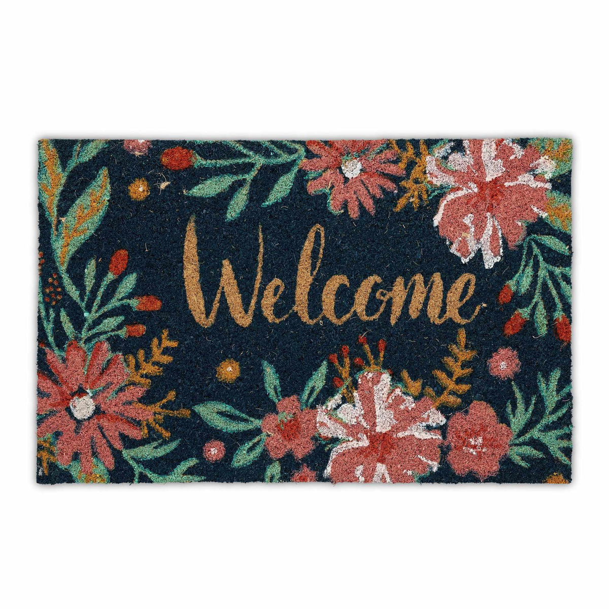 Coconut door mat Welcome