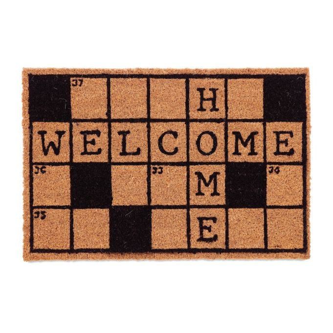 Coconut doormat crossword puzzle
