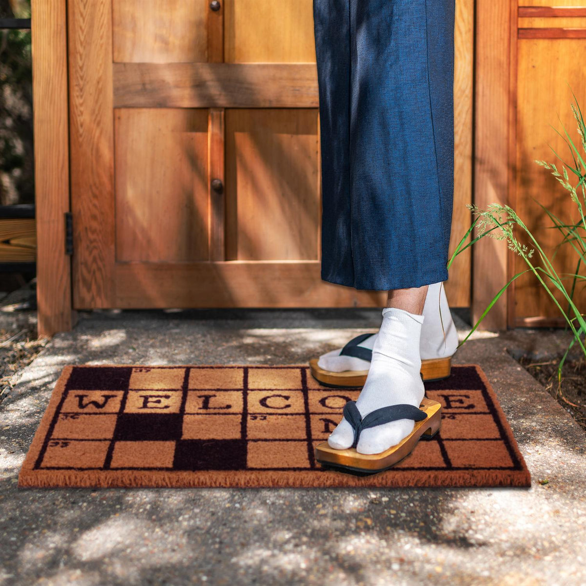 Coconut doormat crossword puzzle
