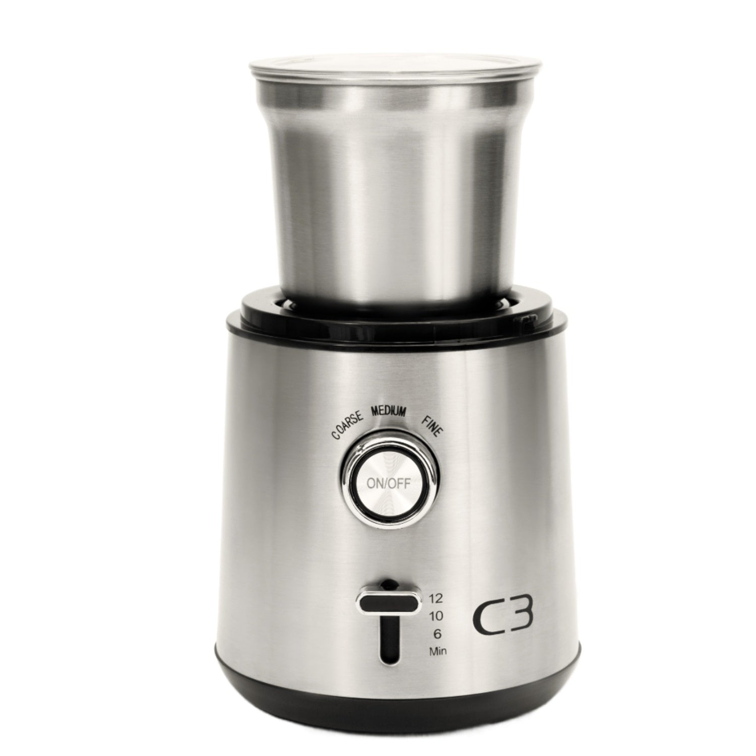 Coffee Grinder, 85g Capacity, 200W, Brushed Stainless Steel