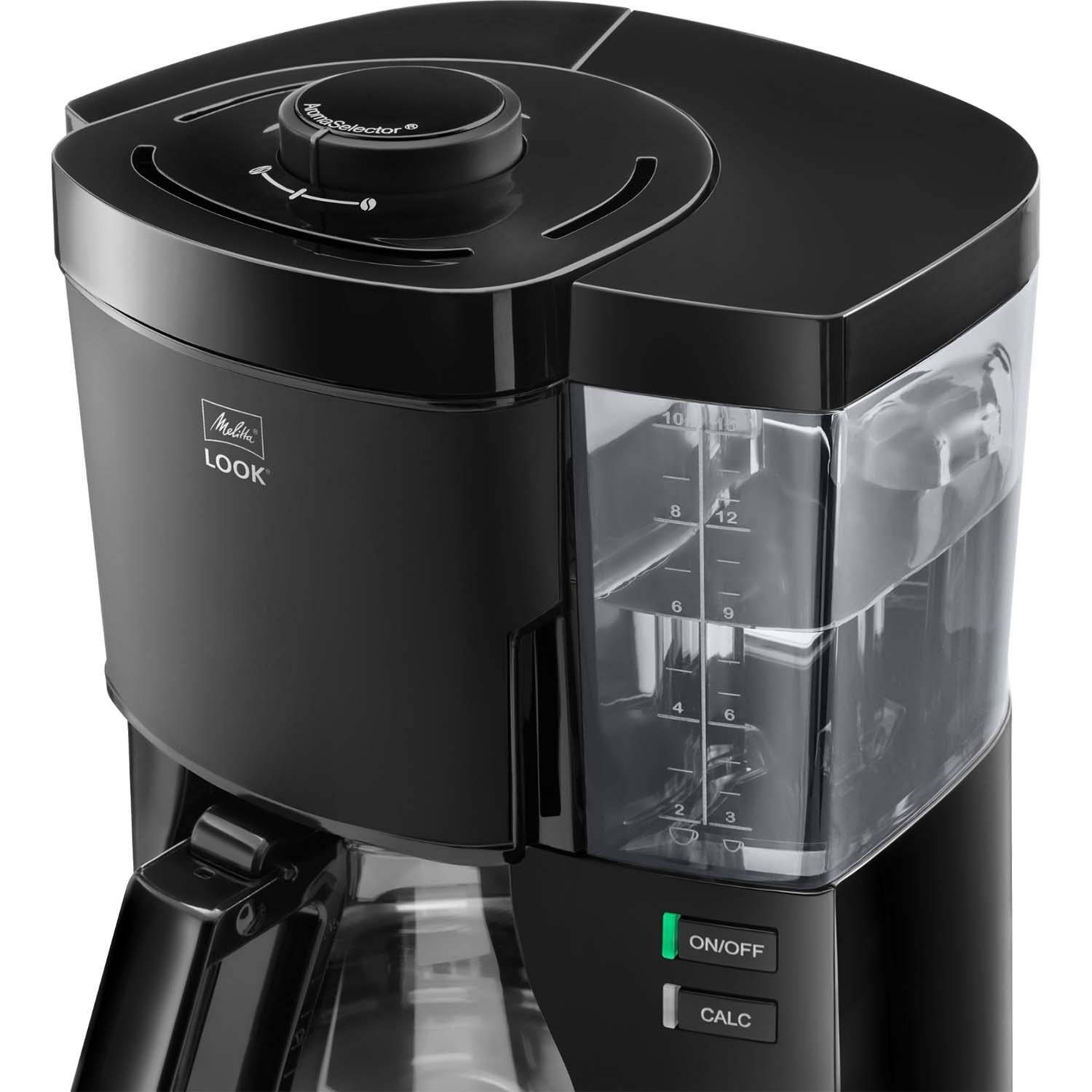 Coffee Maker, 1.25L, AromaSelector, Black