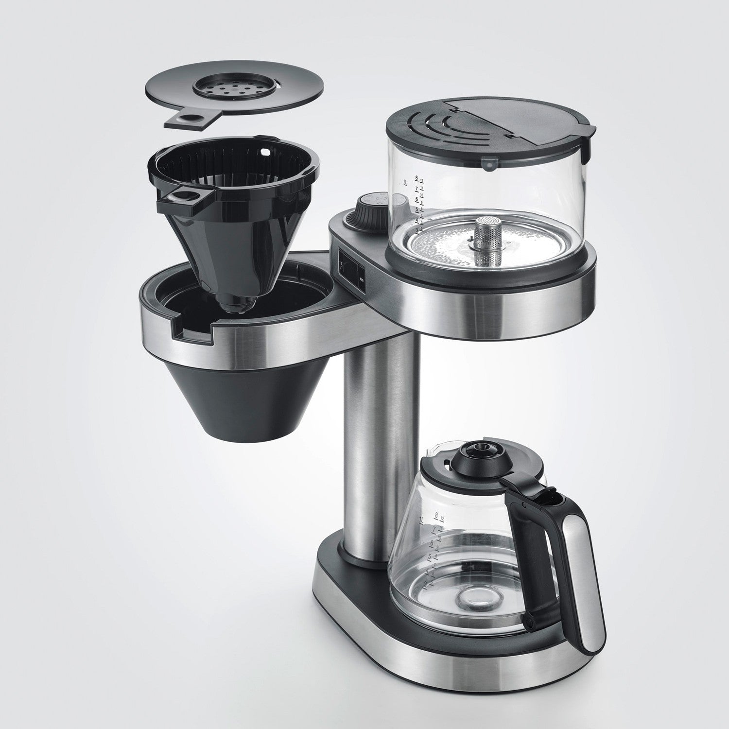 Coffee Maker, 12-Cup Capacity, Stainless Steel