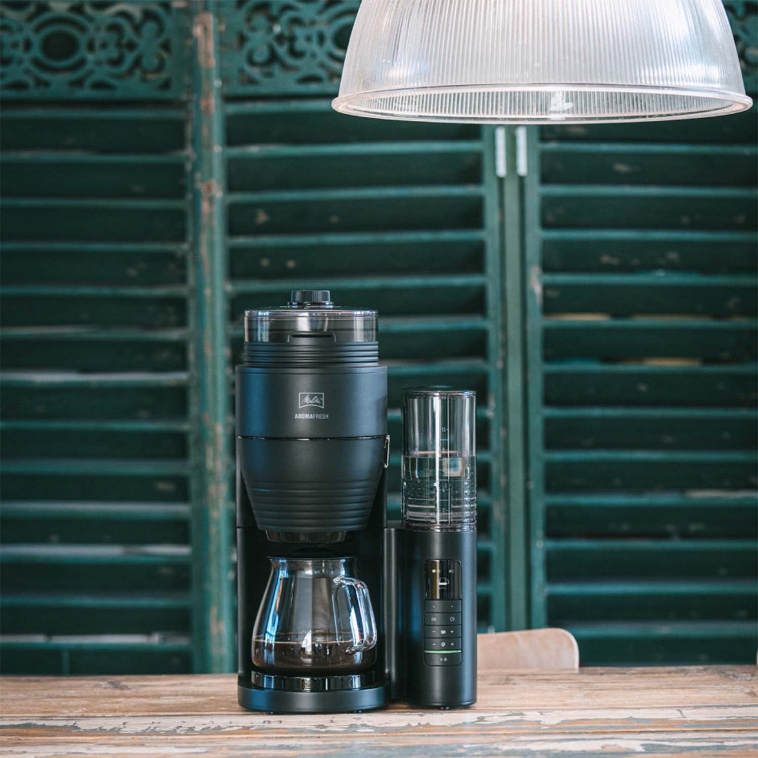 Coffee Maker, Aromafresh Glass, Black
