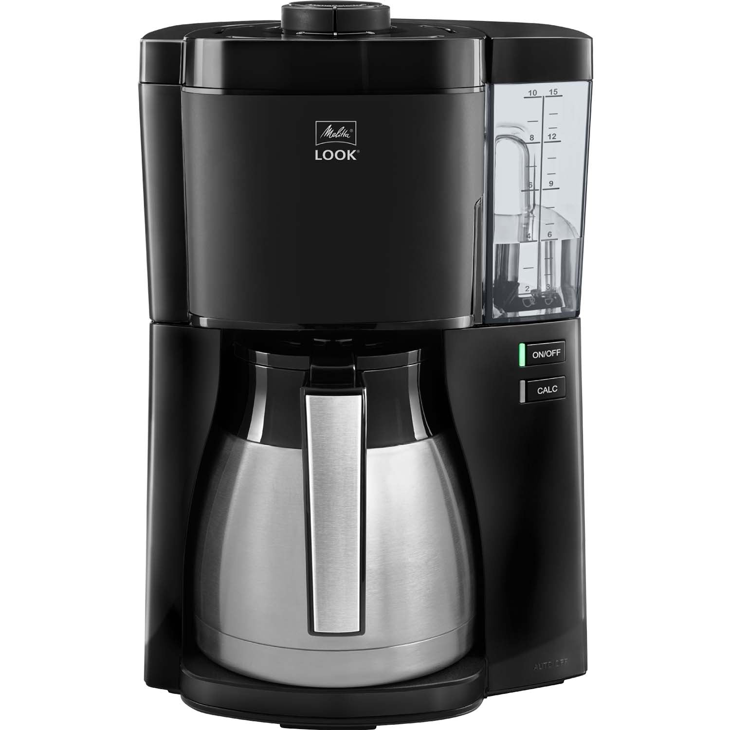 Coffee Maker, Black, 1.25L, Aroma Selector