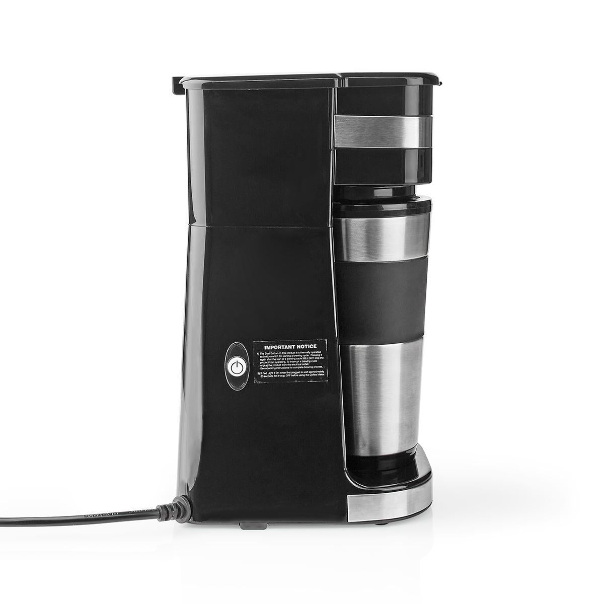 Coffee maker | Filter coffee | 0.4 l | 1 Copper | Silver / Black