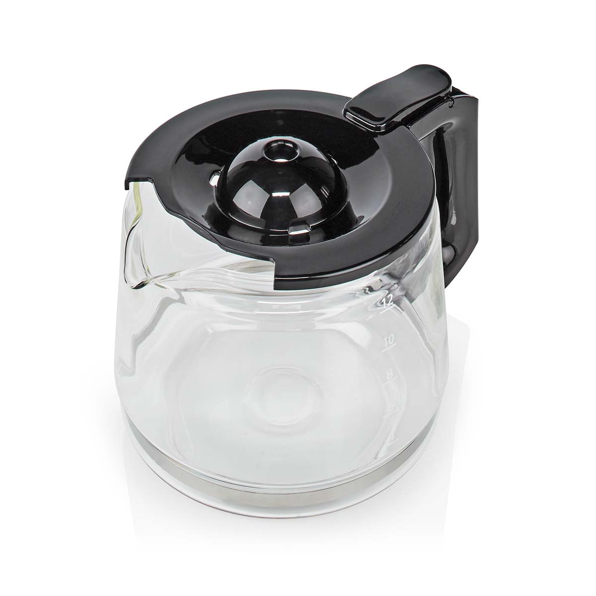 Coffee maker | Filter coffee | 1.5 l | 12 Cups | Keep warm function | Silver / Black