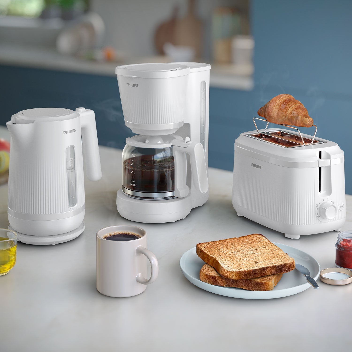 Coffee maker HD7411/00 3000 series Arctic White