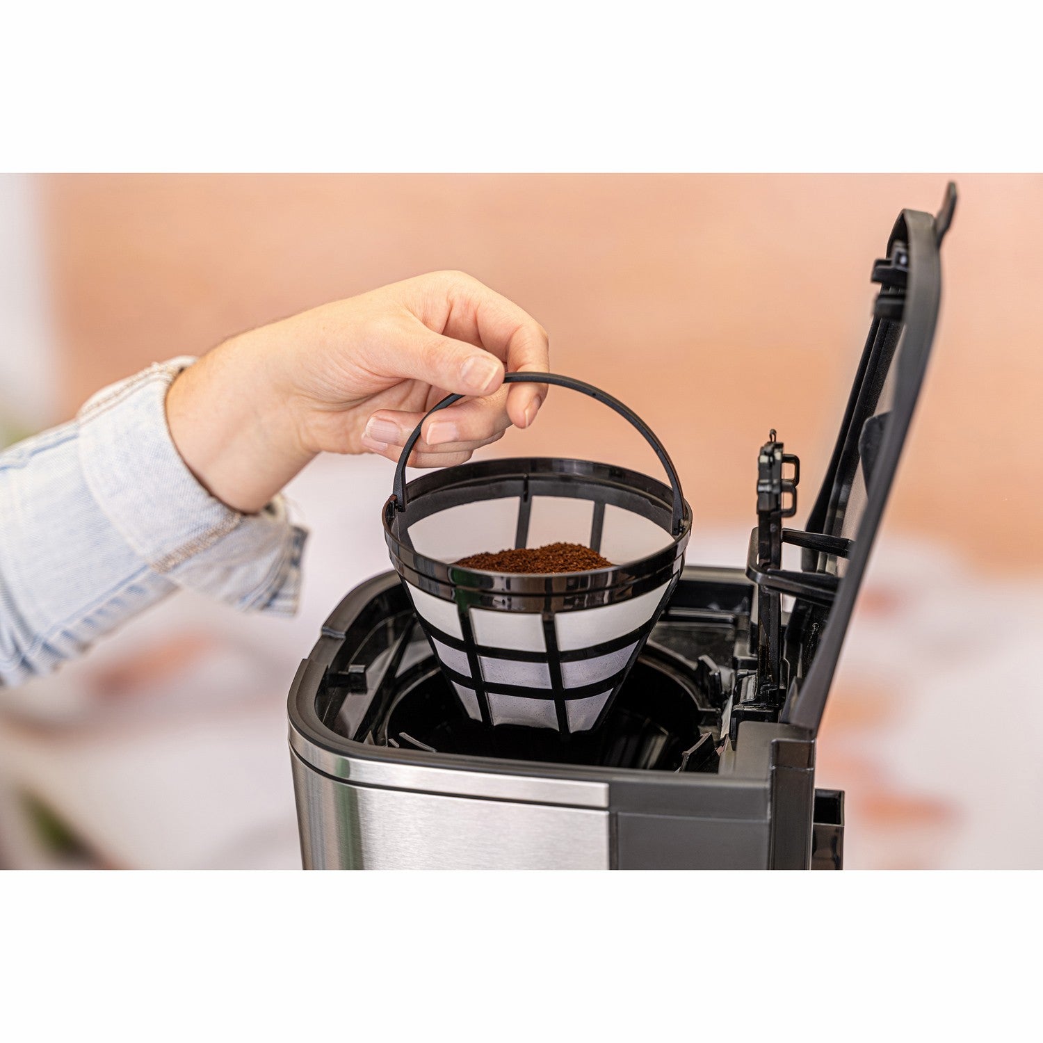 Coffee maker with timer Stainless FKM 1000 1.5l 1000W