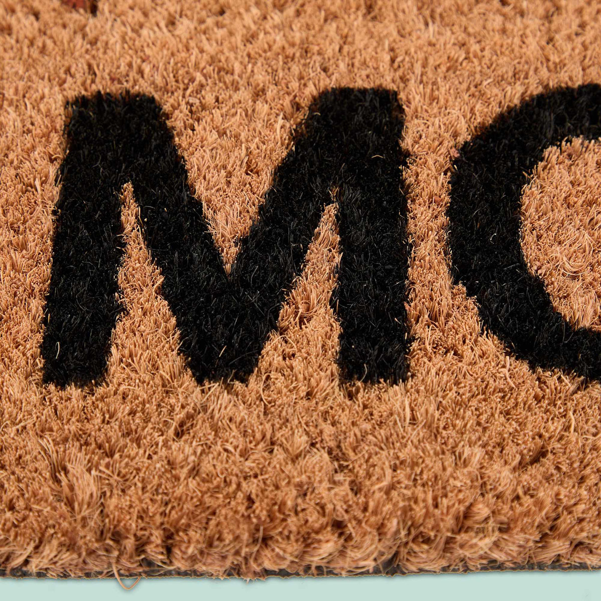 Coir Doormat – Moin Greeting, Non-Slip, Indoor/Outdoor Use