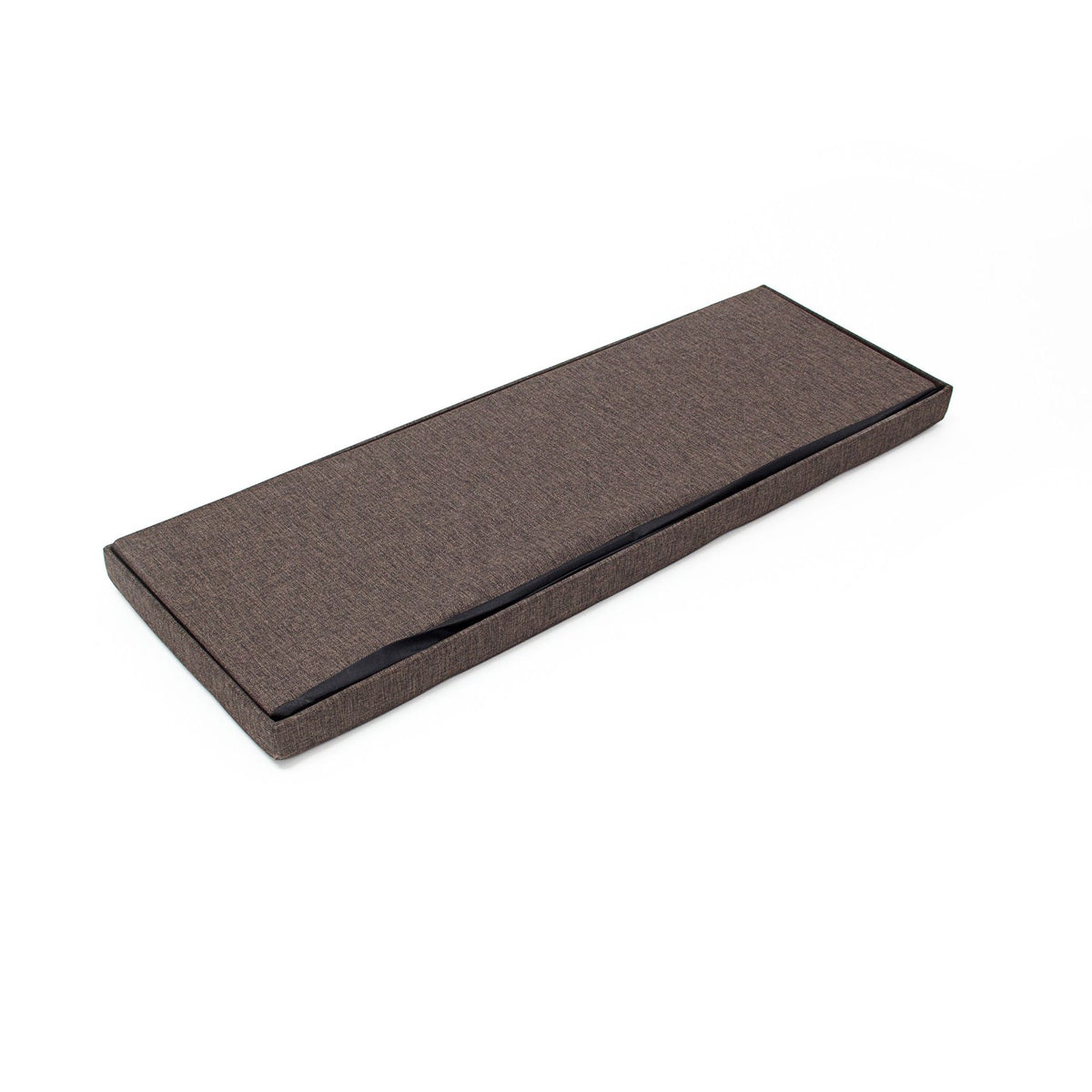 Collapsible storage bench linen fabric