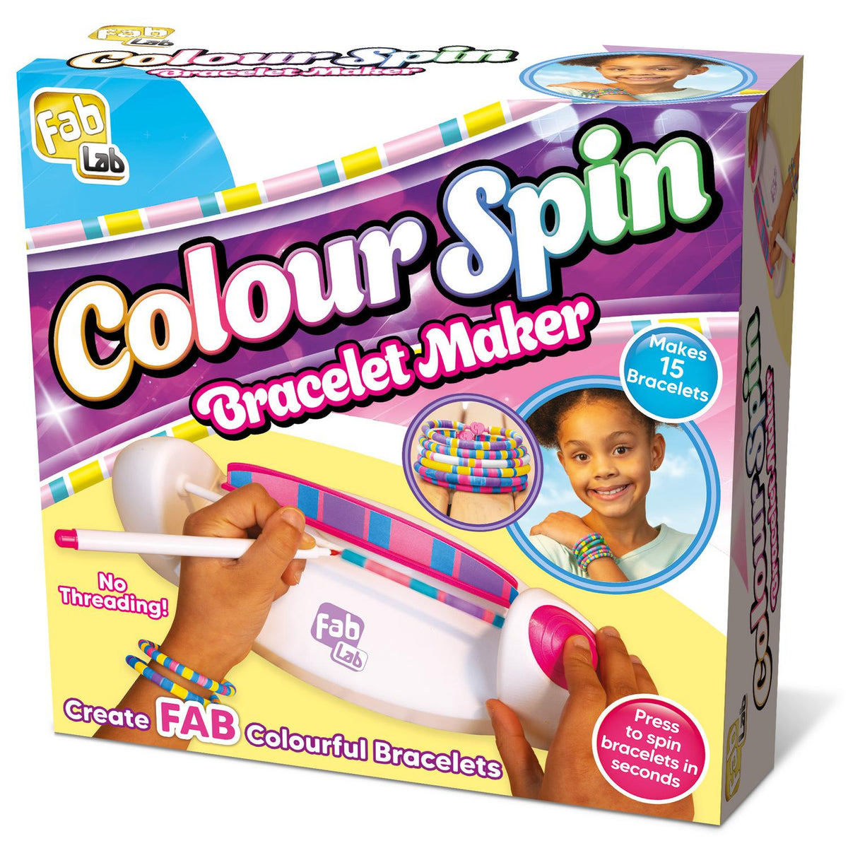 Color Spin Bracelet Maker Kit