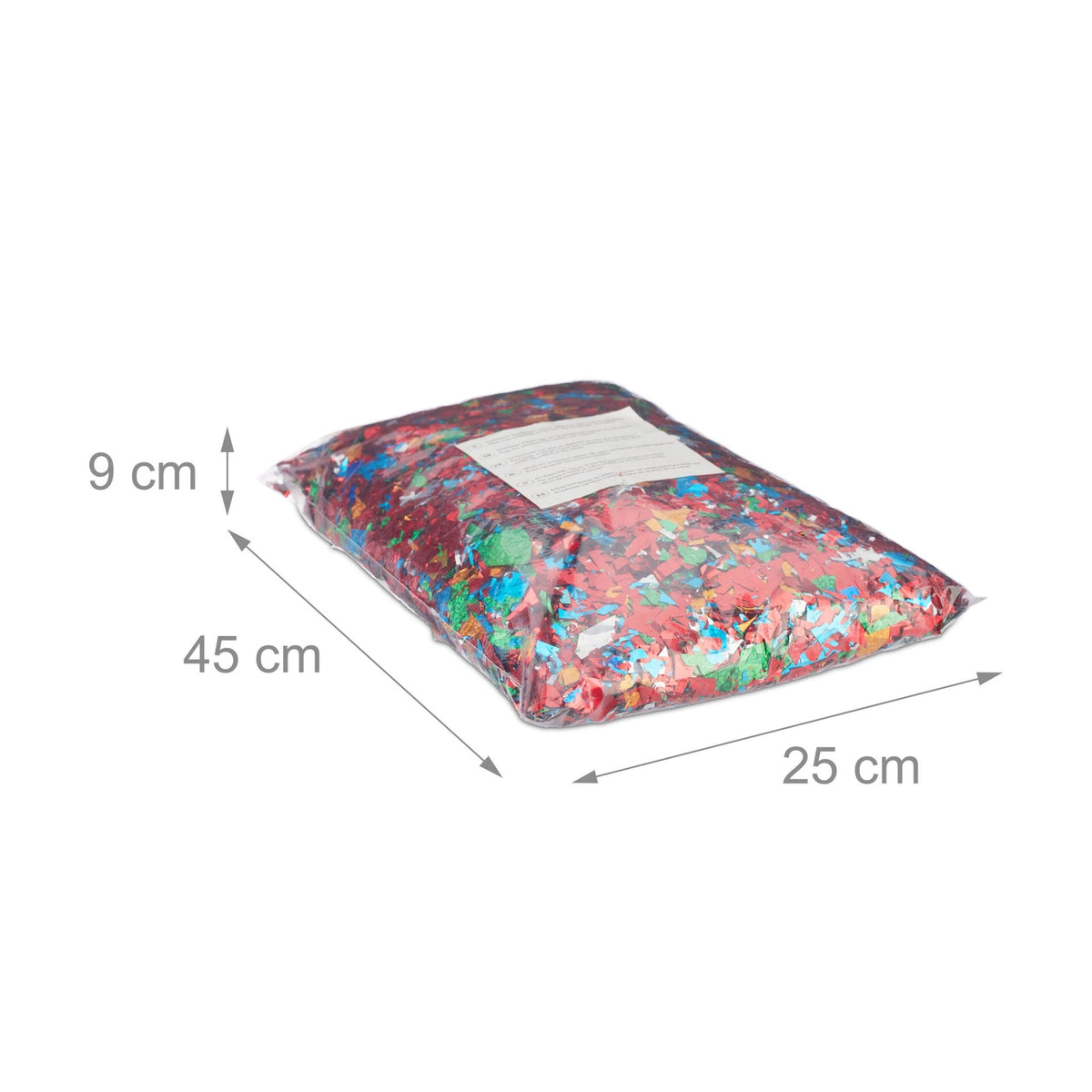 Colorful confetti 1 kg