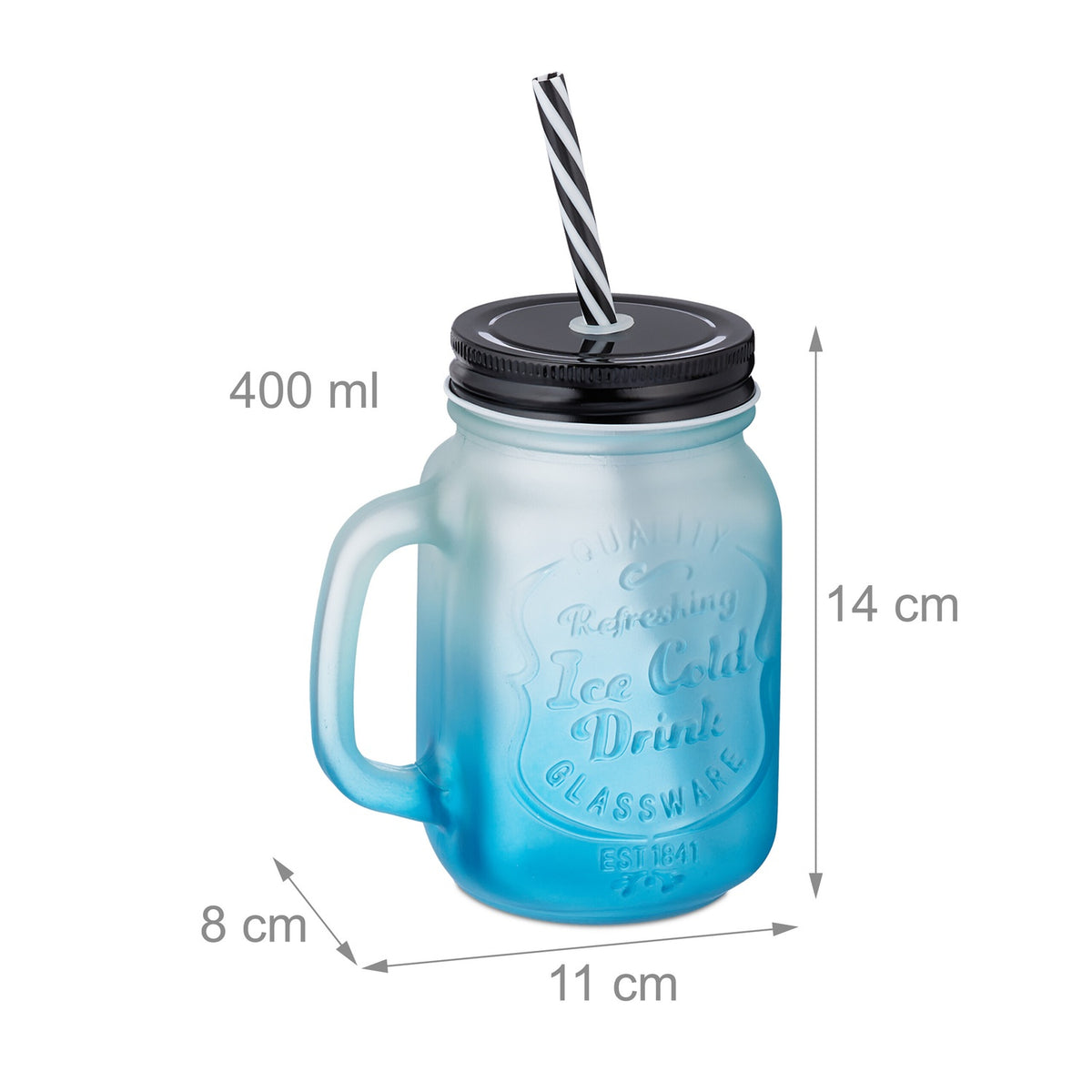 Colorful drinking glasses with lids set of 20