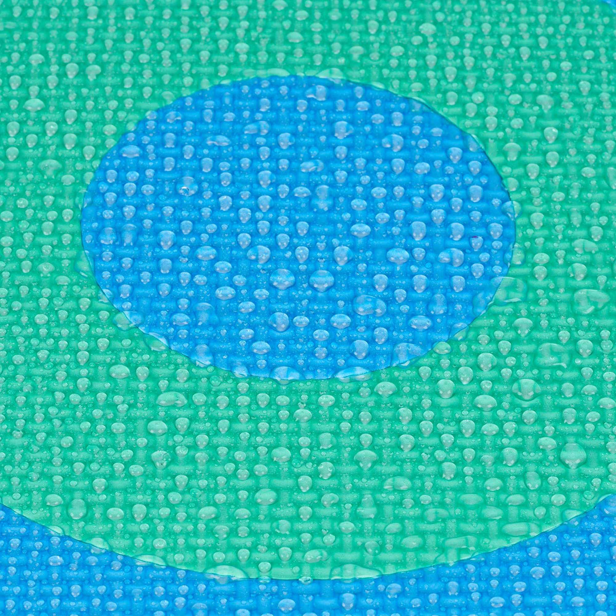 Colorful puzzle mat with ABC and numbers