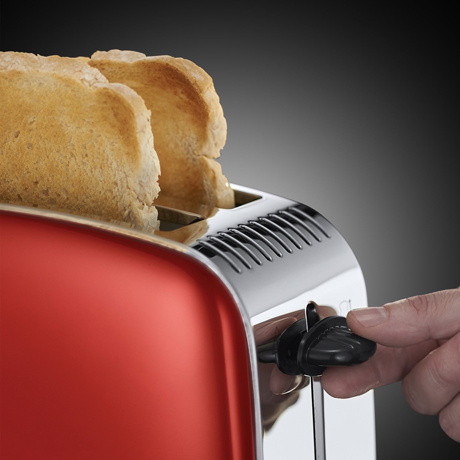 Colors Red 2 Slice Toaster