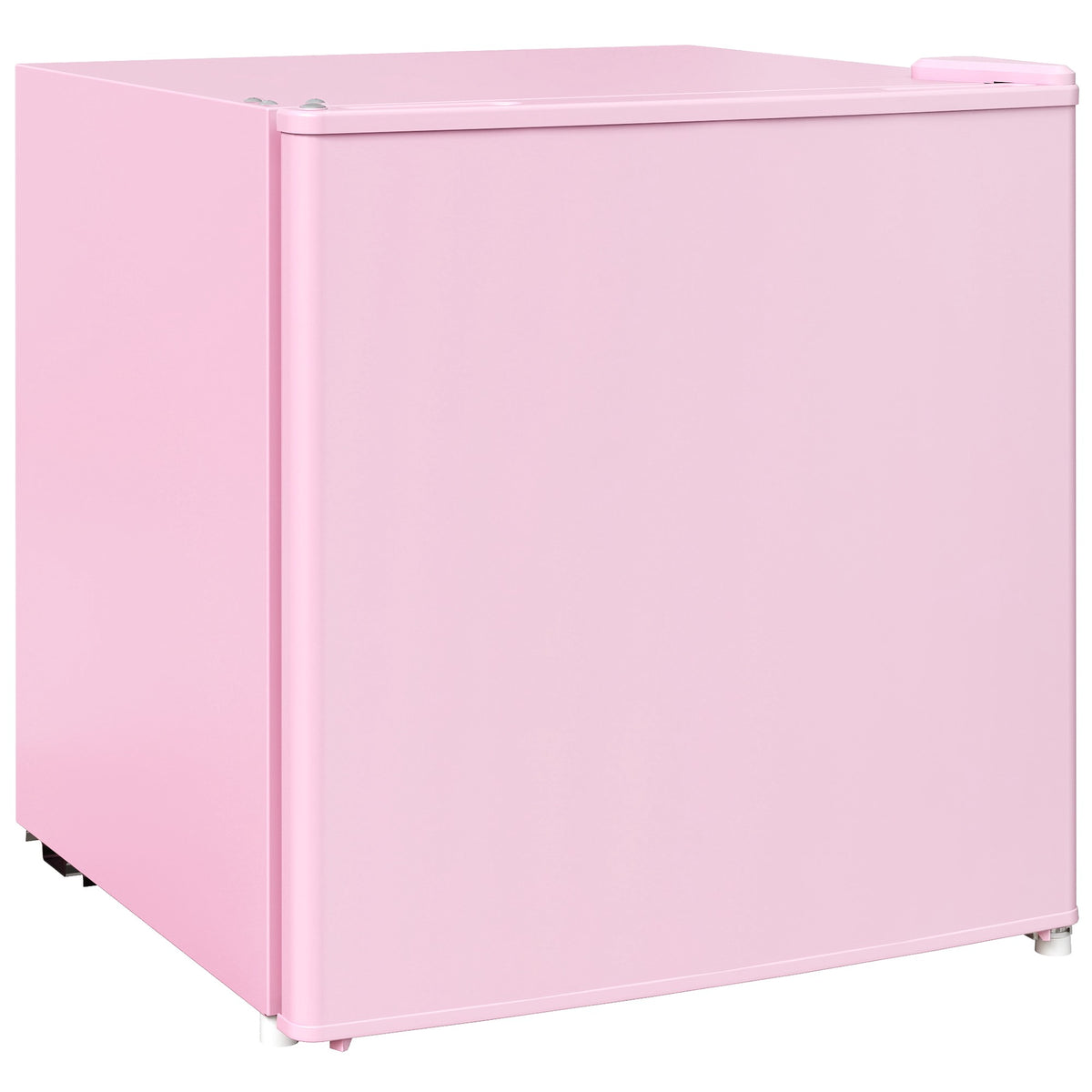 Compact 35L Freezer with Reversible Door, Pink