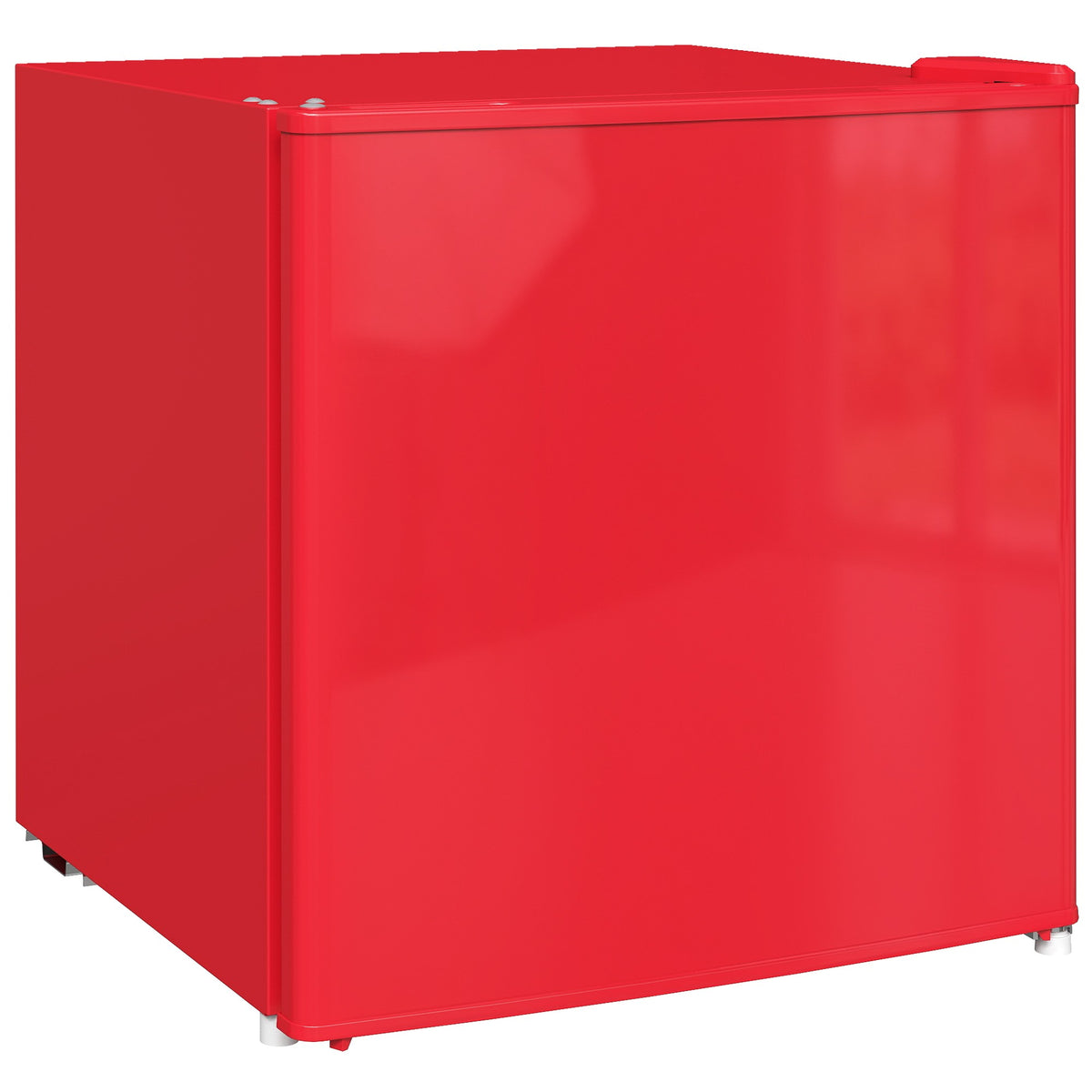 Compact 35L Freezer with Reversible Door, Red