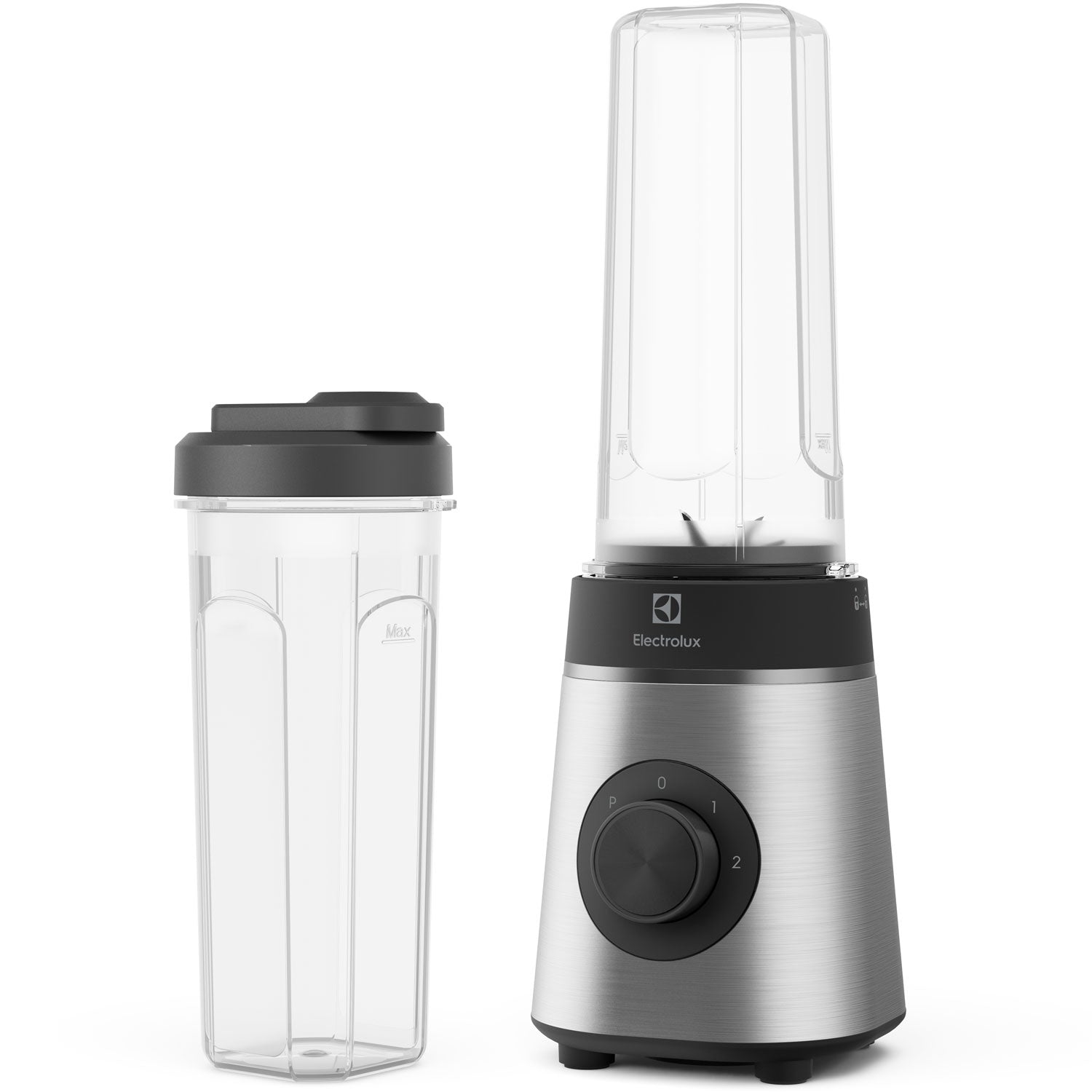 Compact Stainless Steel Blender, 600ml, Pulse Function