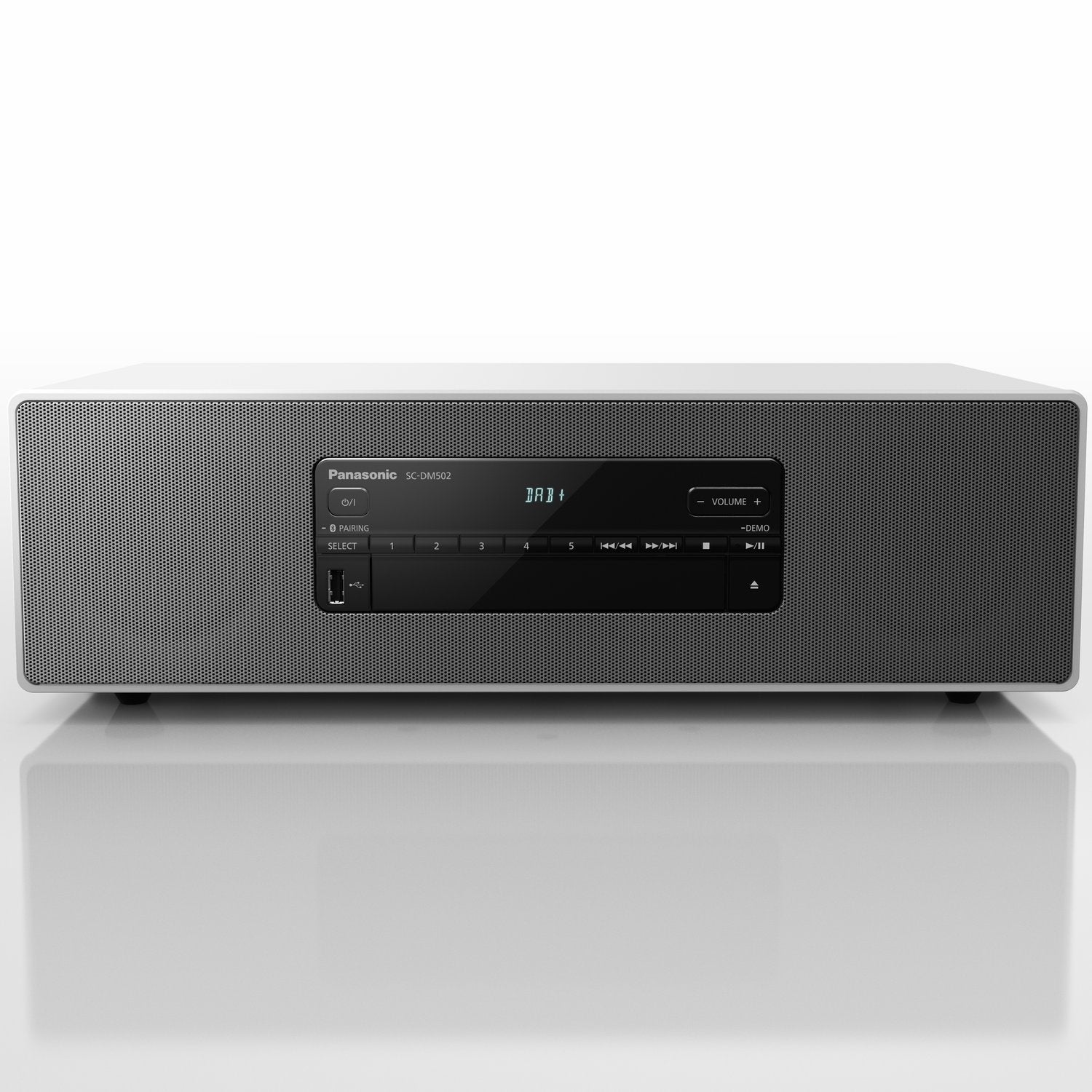 Compact Stereo System with CD, Bluetooth, AUX, FM/DAB+