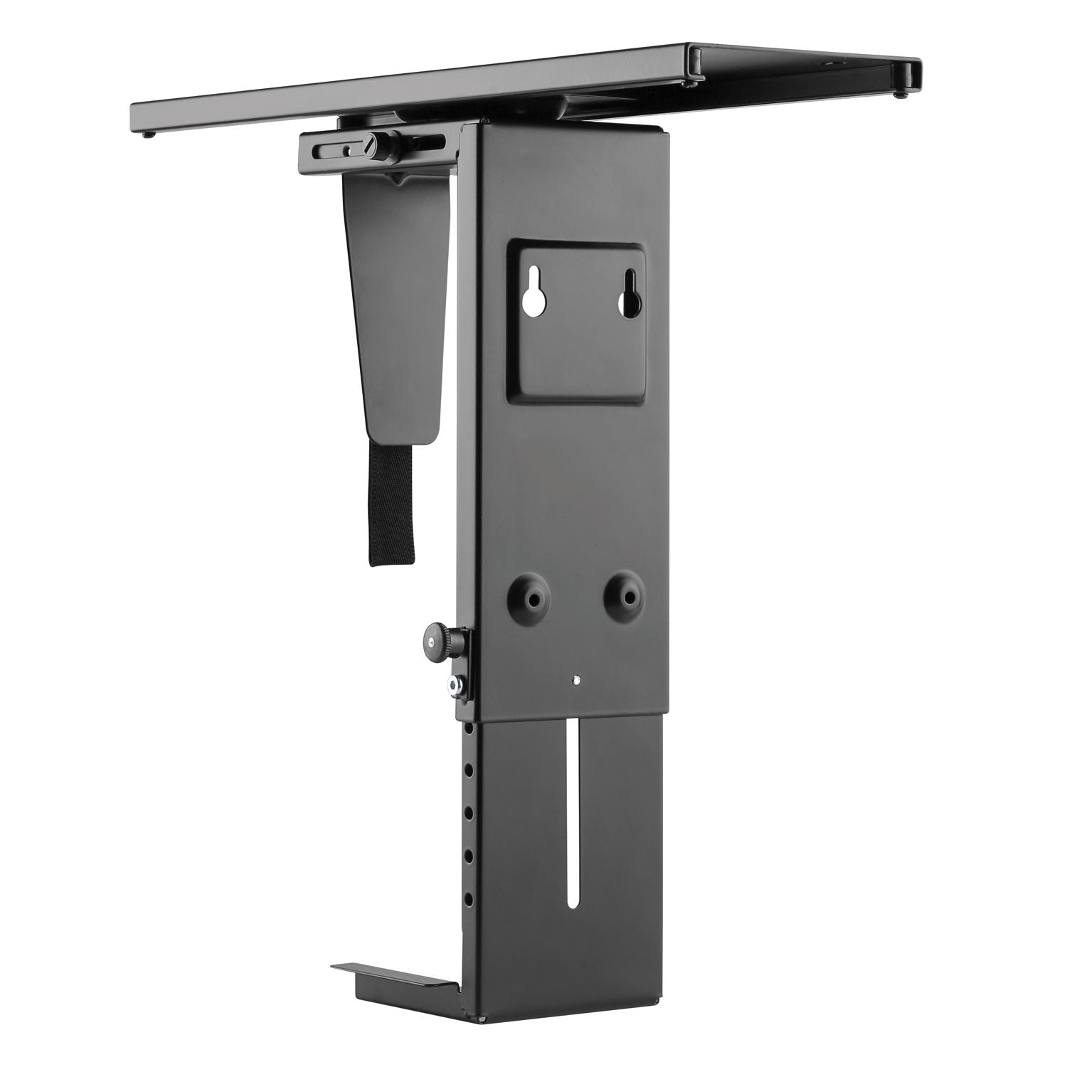 Computer holder for table adjustable