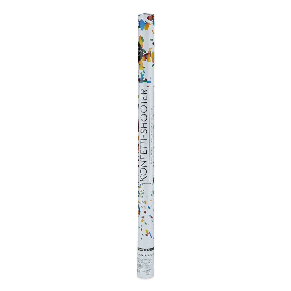 Confetti cannon 80 cm colorful