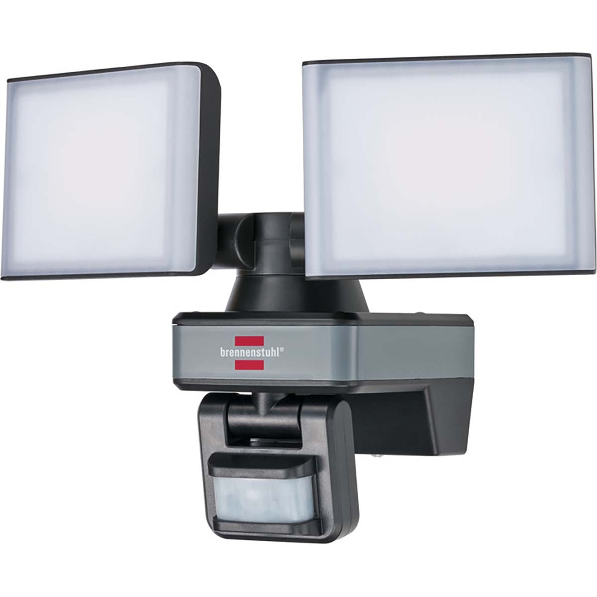 Connect WiFi LED Duo spotlight WFD 3050 P (LED outdoor spotlight 30W, 3500lm, IP54, various light functions controllable via app, with motion detector)