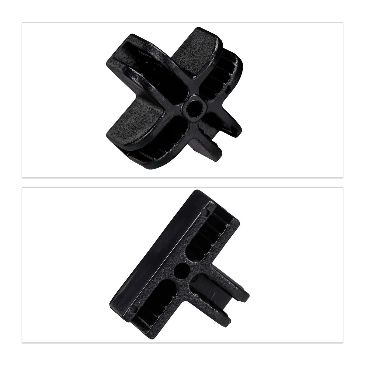 Connections for screwless shelf systems