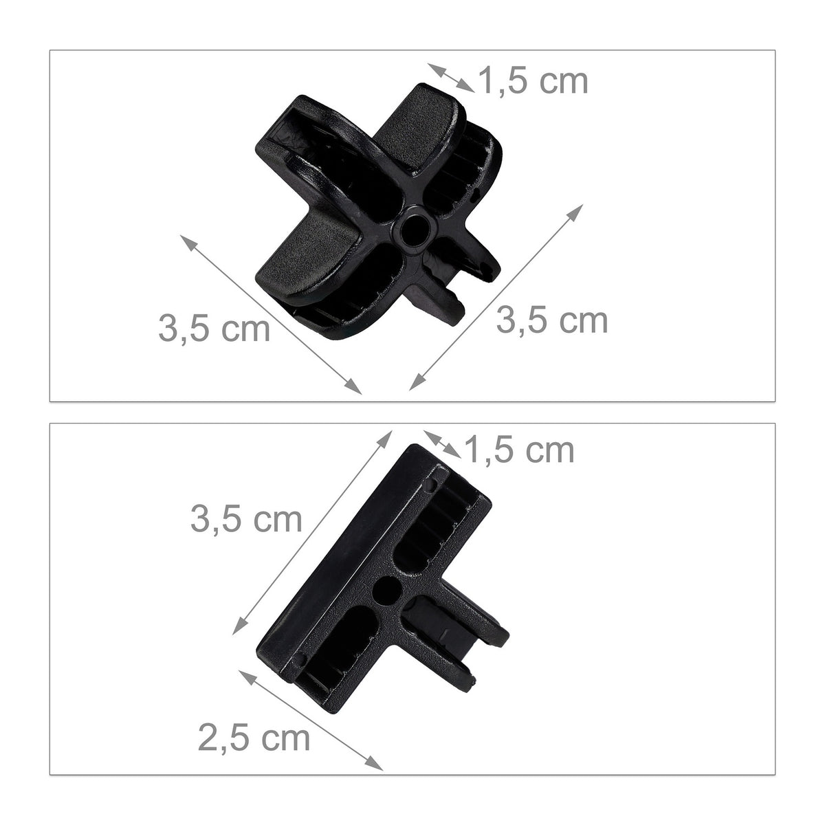 Connections for screwless shelf systems
