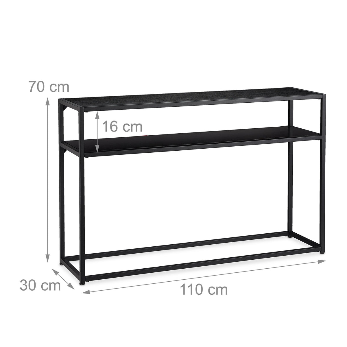 Console table black