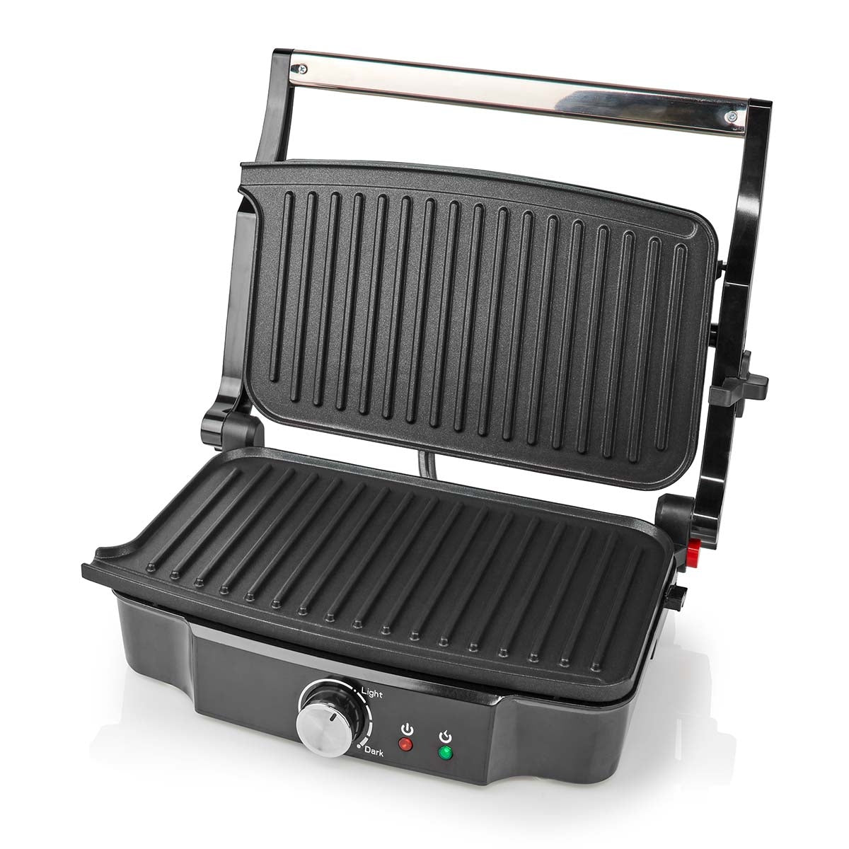 Contact Grill | 1500 W | 27.8 x 17 cm | Adjustable temperature control | Plastic / Stainless steel