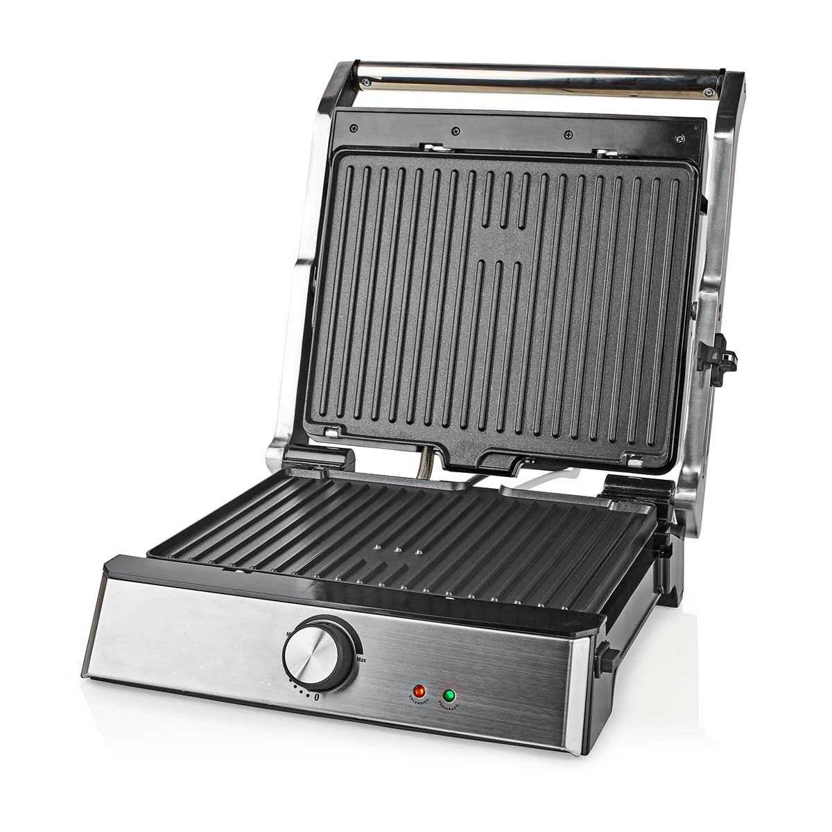 Contact Grill | 2000 W | 29 x 23 cm | Adjustable temperature control | Plastic / Stainless Steel