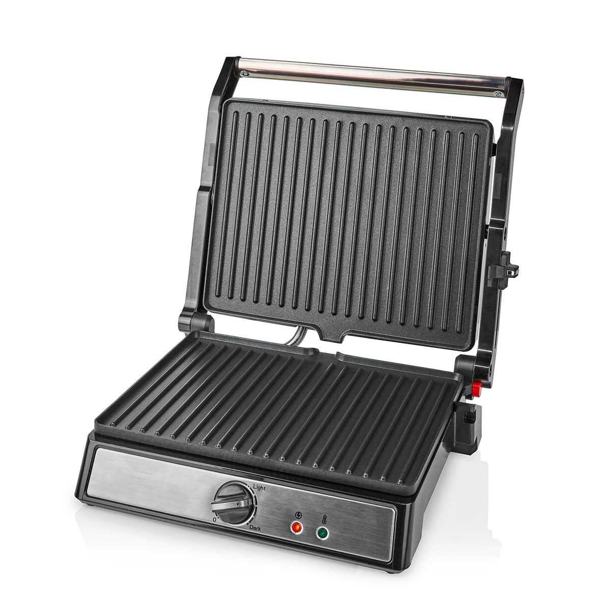 Contact Grill | 2000 W | 29 x 23 cm | Adjustable temperature control | Plastic / Stainless steel