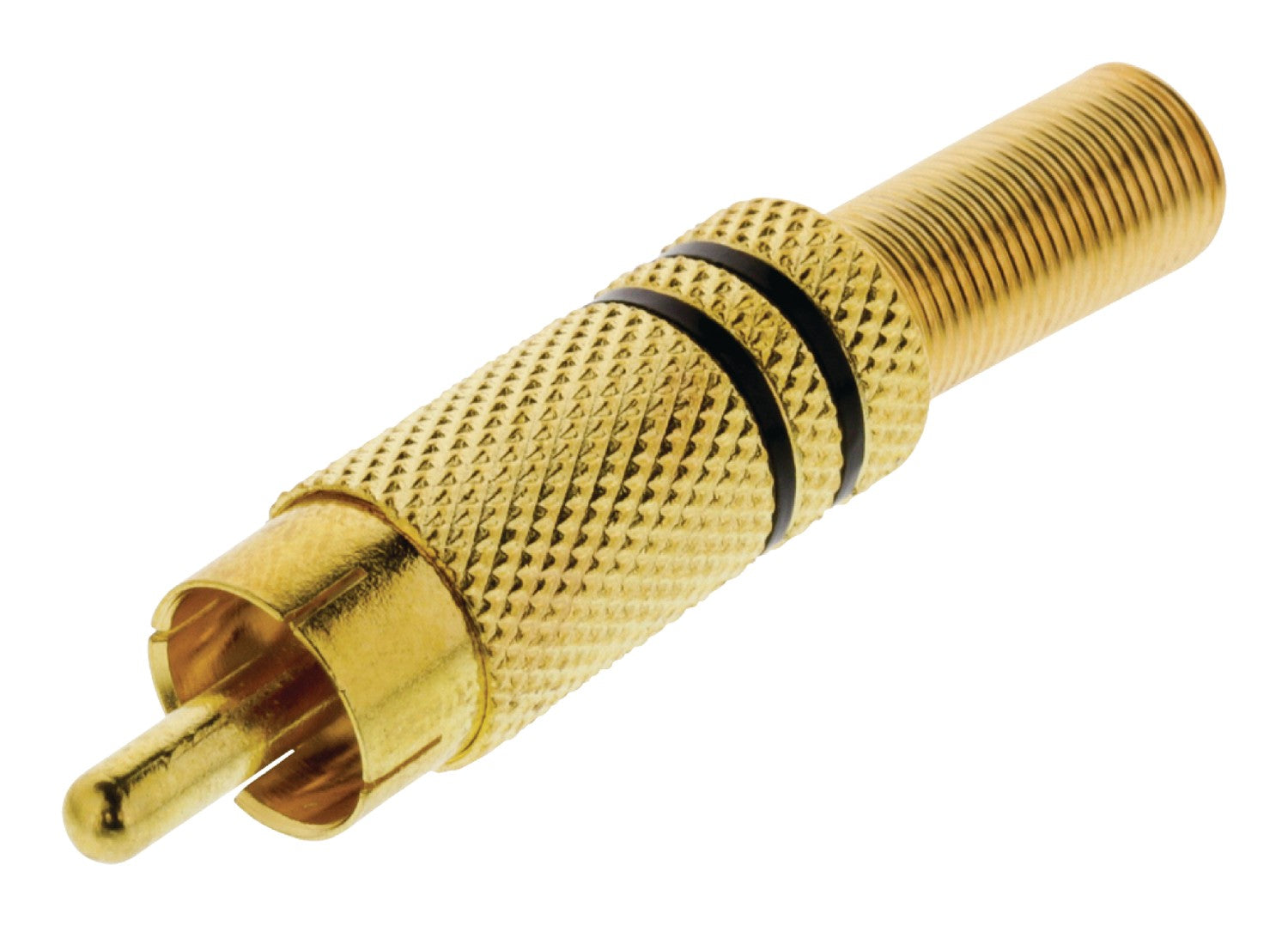 Contact RCA Male Gold/Black