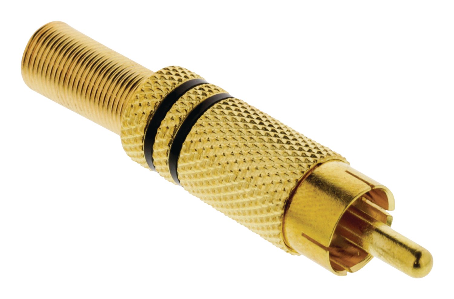 Contact RCA Male Gold/Black