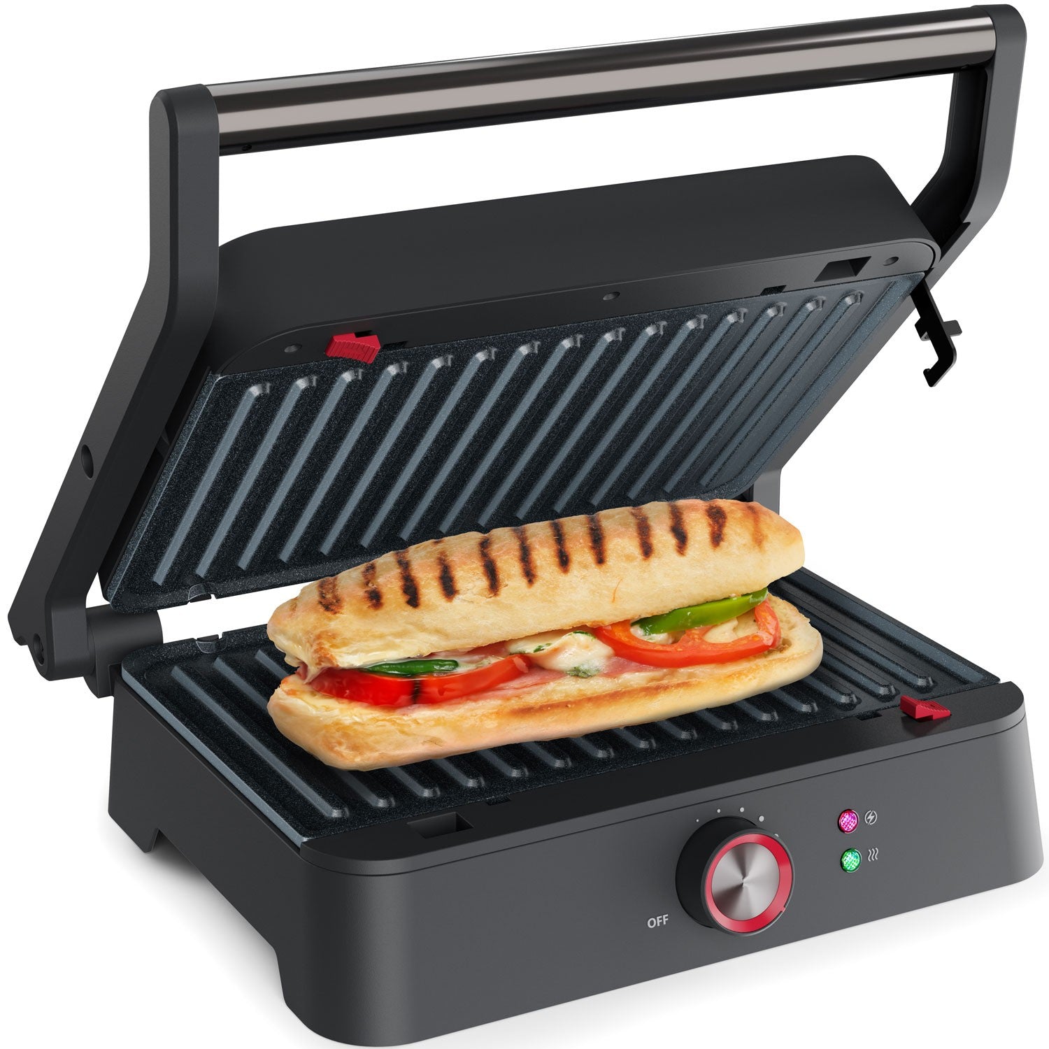 Contact grill Fold-out 117502 1500W 27.5X18cm